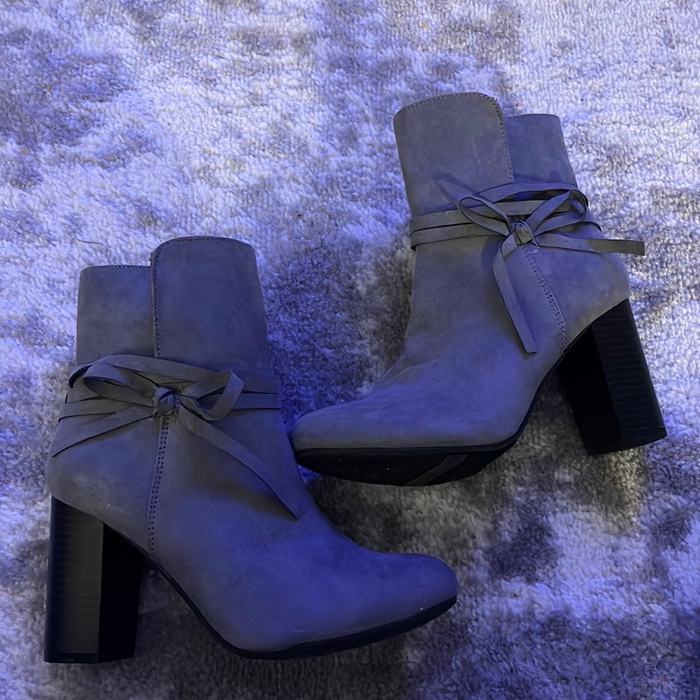 Gray Booties